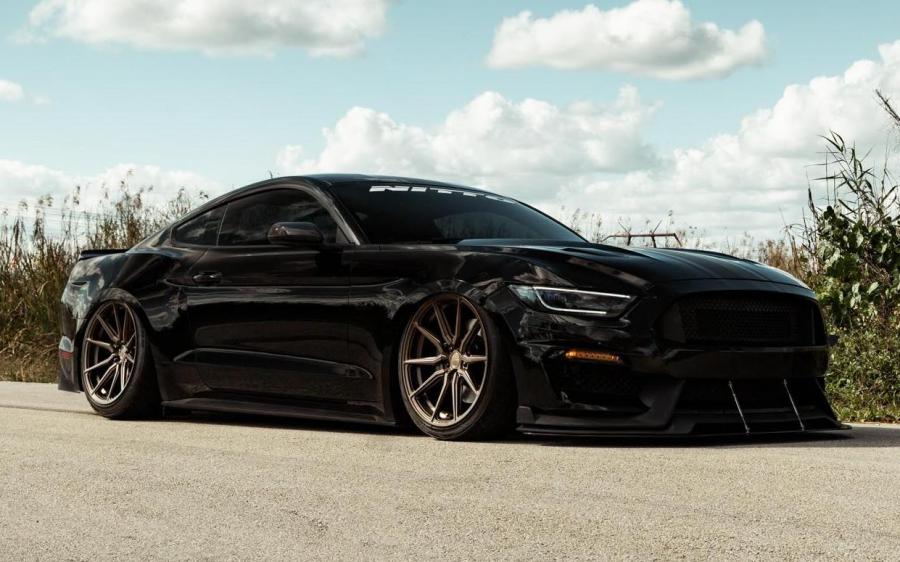 Ford Mustang GT by NITTO on Vossen Wheels (HF-3) '2019
